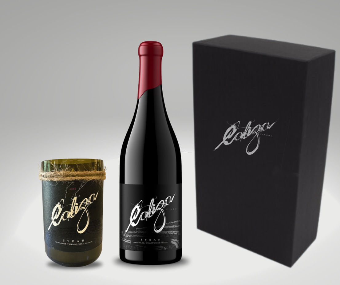 Syrah & Candle Gift Box