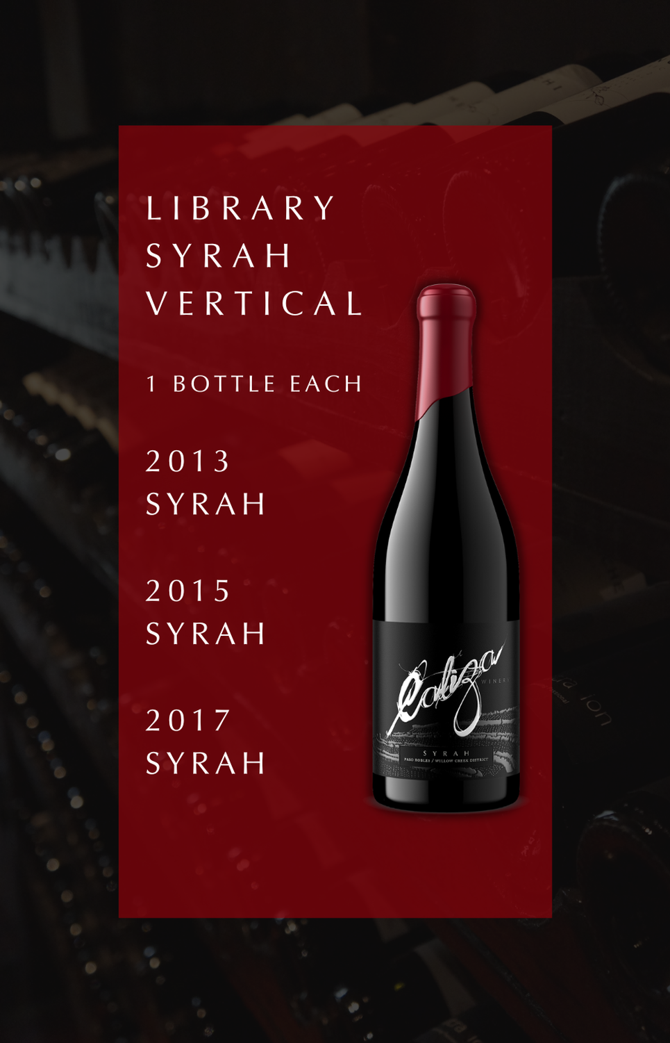 Syrah Library 3-Pack