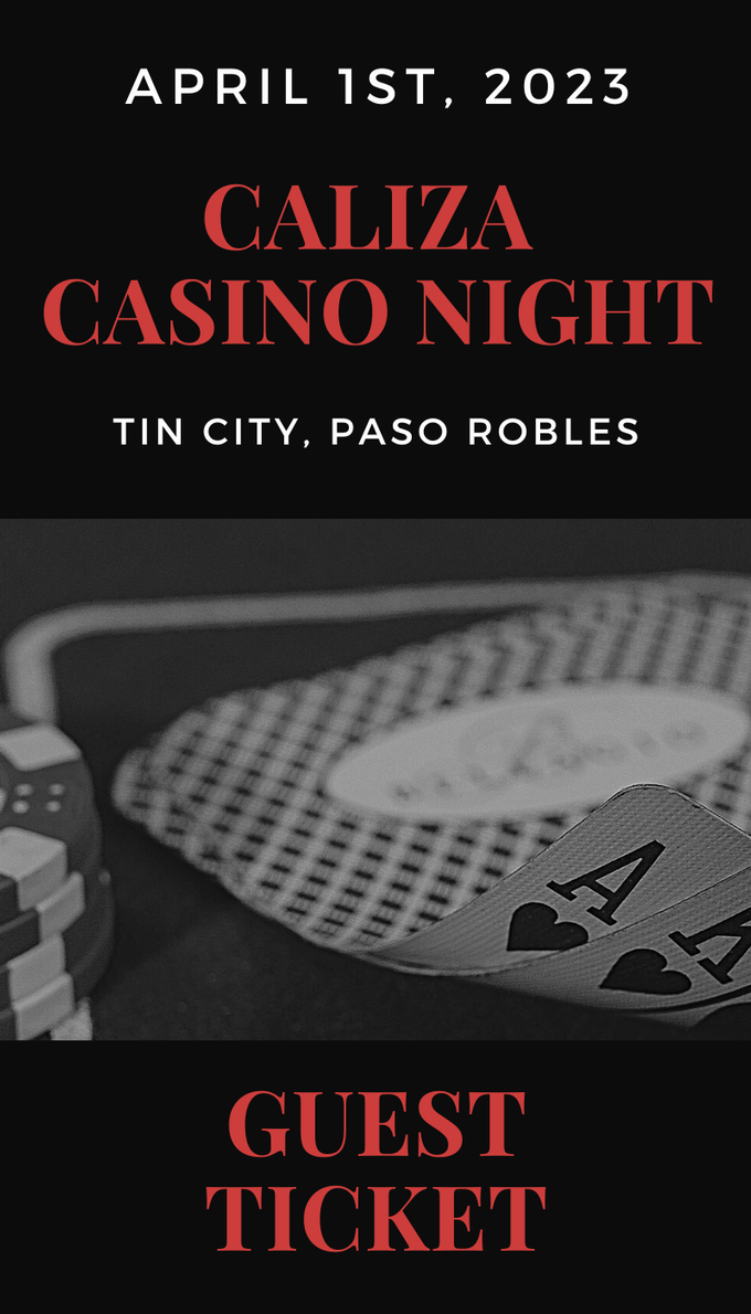 Caliza Casino Night - GUEST TICKET
