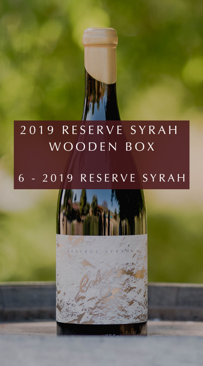 2019 Reserve Syrah Box